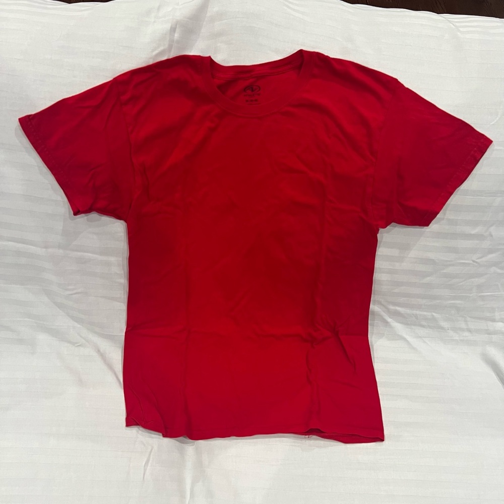 Athletic Works Red Cotton Performance Tank
